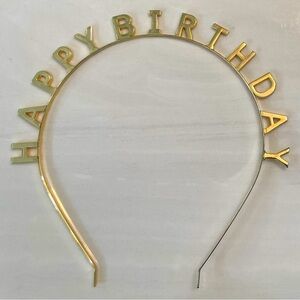 Forever 21 Happy Birthday Headband